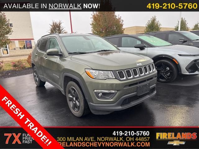 used 2018 Jeep Compass car, priced at $15,000