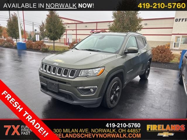used 2018 Jeep Compass car, priced at $15,000