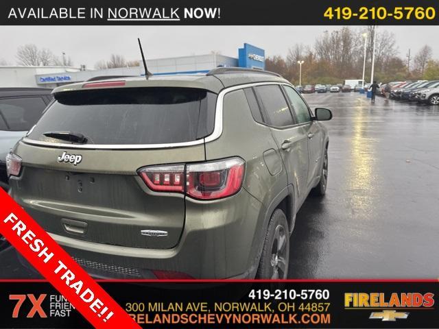 used 2018 Jeep Compass car, priced at $15,000