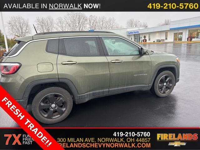 used 2018 Jeep Compass car, priced at $15,000