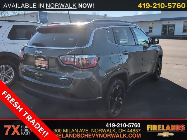 used 2018 Jeep Compass car, priced at $12,700