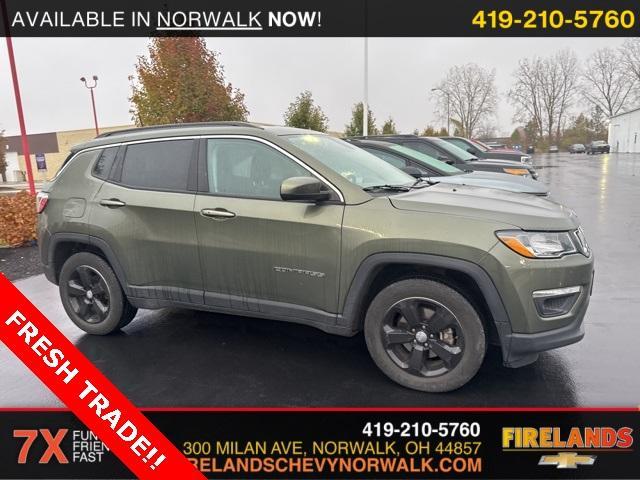 used 2018 Jeep Compass car, priced at $15,000
