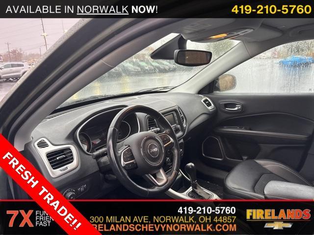 used 2018 Jeep Compass car, priced at $15,000