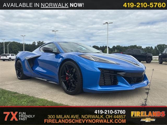 new 2025 Chevrolet Corvette car, priced at $143,600