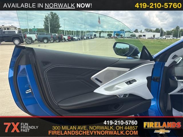 new 2025 Chevrolet Corvette car, priced at $143,600