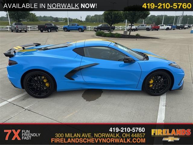 new 2025 Chevrolet Corvette car, priced at $99,005