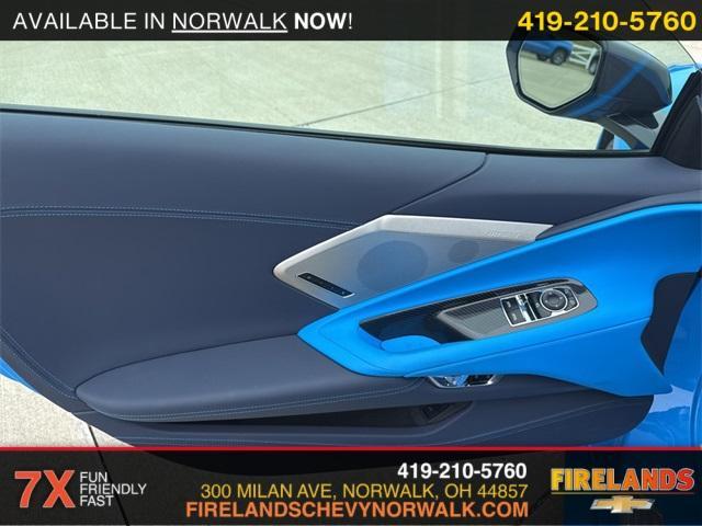 new 2025 Chevrolet Corvette car, priced at $99,005