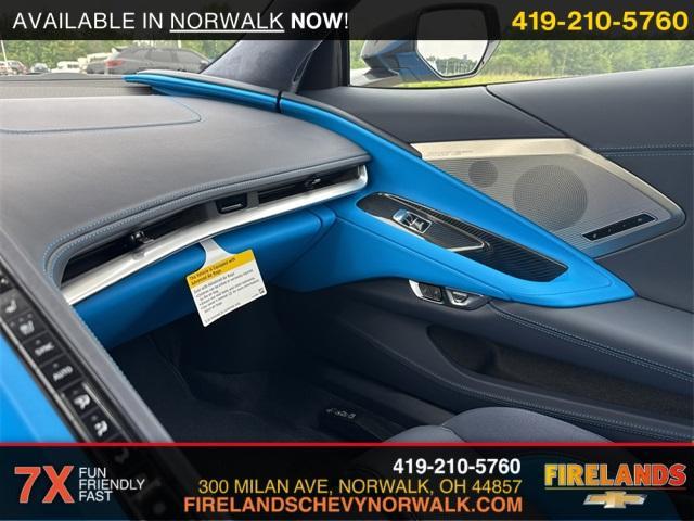 new 2025 Chevrolet Corvette car, priced at $99,005