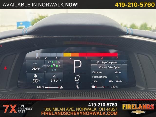 new 2025 Chevrolet Corvette car, priced at $99,005