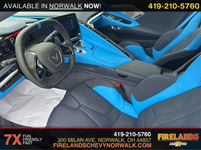 new 2025 Chevrolet Corvette car, priced at $99,005