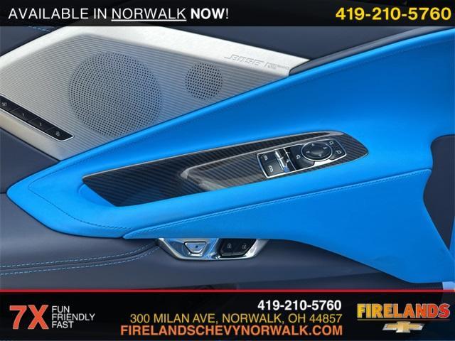 new 2025 Chevrolet Corvette car, priced at $99,005