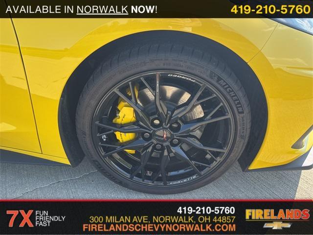 new 2025 Chevrolet Corvette car, priced at $108,455