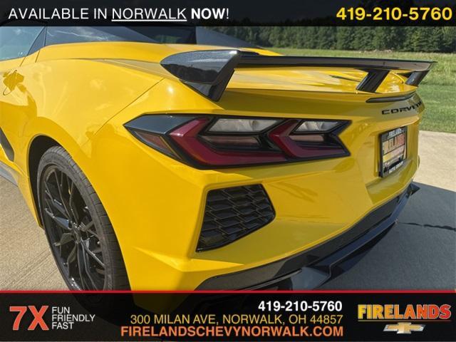 new 2025 Chevrolet Corvette car, priced at $108,455