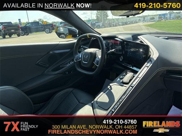 new 2025 Chevrolet Corvette car, priced at $108,455