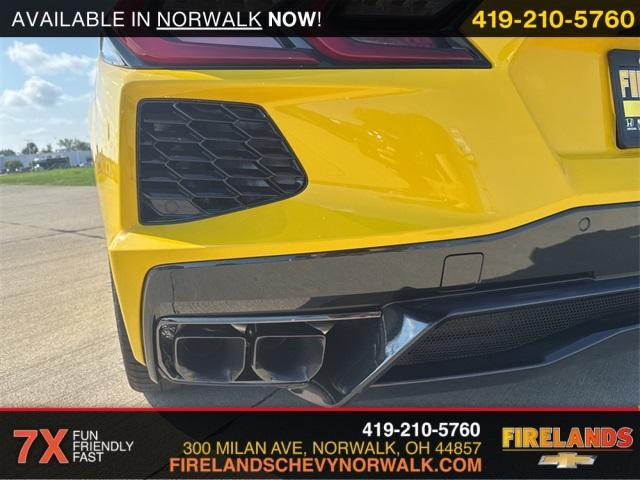 new 2025 Chevrolet Corvette car, priced at $108,455