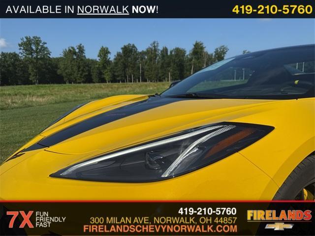 new 2025 Chevrolet Corvette car, priced at $108,455
