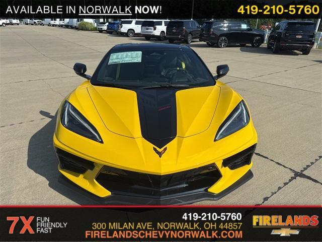 new 2025 Chevrolet Corvette car, priced at $108,455