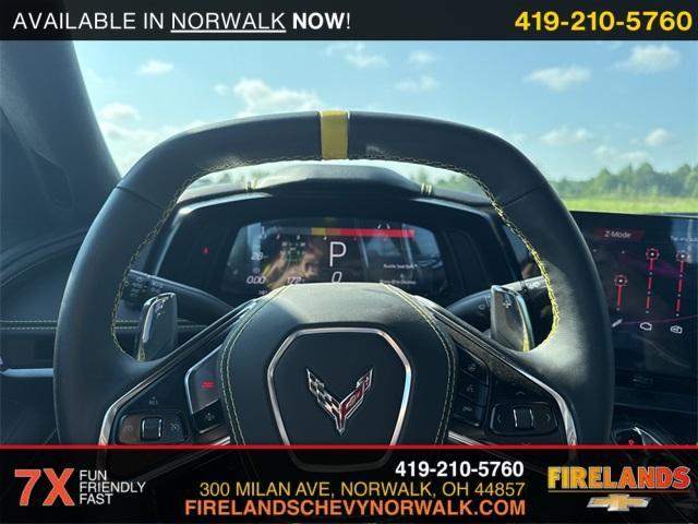 new 2025 Chevrolet Corvette car, priced at $108,455