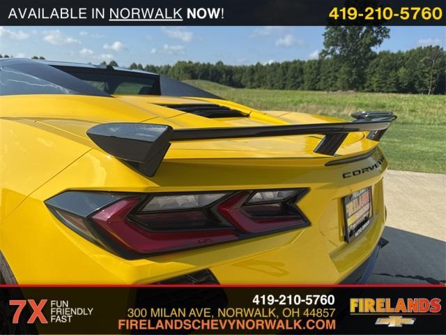 new 2025 Chevrolet Corvette car, priced at $108,455