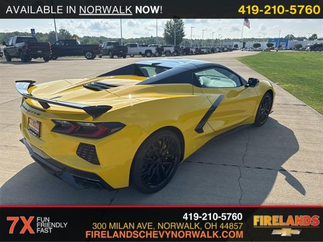 new 2025 Chevrolet Corvette car, priced at $108,455