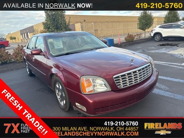 used 2002 Cadillac DeVille car, priced at $9,000