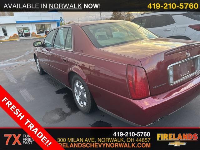 used 2002 Cadillac DeVille car, priced at $9,000