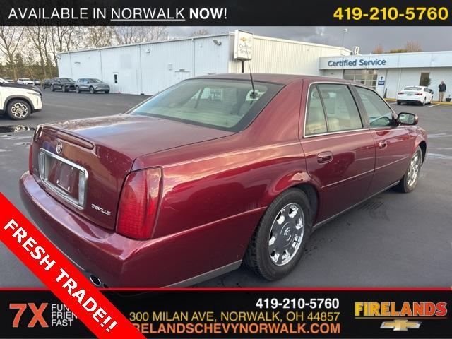 used 2002 Cadillac DeVille car, priced at $9,000