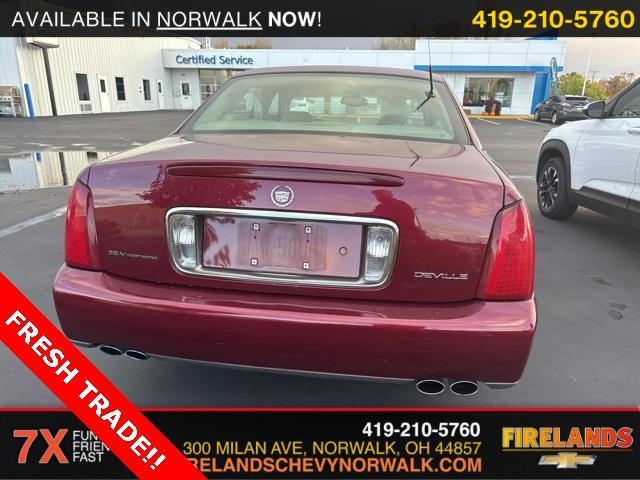 used 2002 Cadillac DeVille car, priced at $9,000