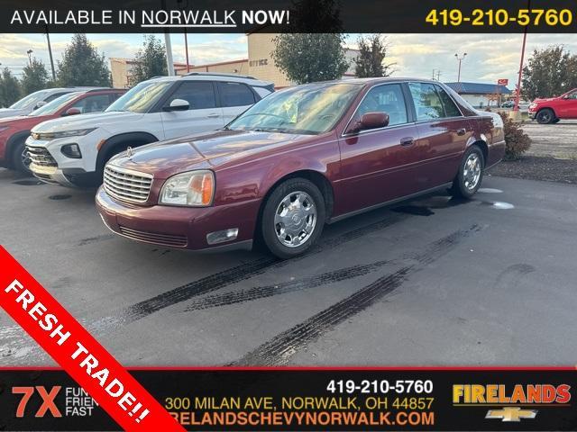 used 2002 Cadillac DeVille car, priced at $9,000
