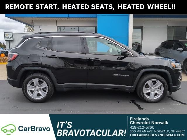 used 2022 Jeep Compass car, priced at $20,500