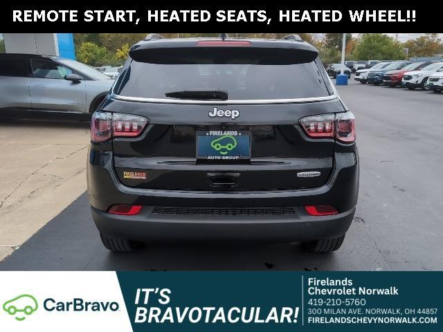 used 2022 Jeep Compass car, priced at $20,500