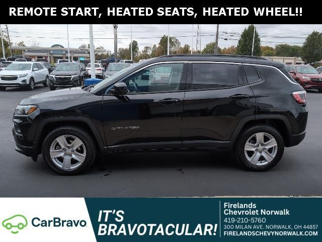 used 2022 Jeep Compass car, priced at $20,500