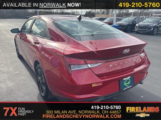 used 2023 Hyundai Elantra car, priced at $18,000