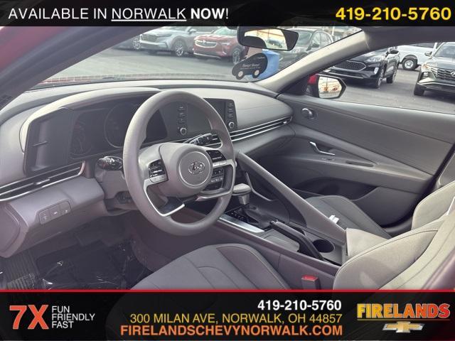 used 2023 Hyundai Elantra car, priced at $18,000