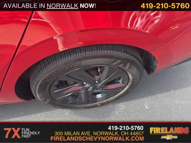 used 2023 Hyundai Elantra car, priced at $18,000