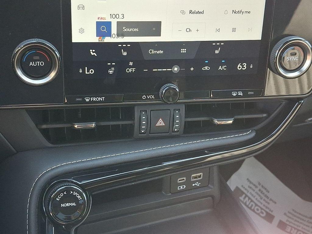 used 2023 Lexus NX 350 car, priced at $39,250