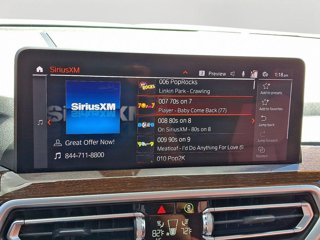 used 2022 BMW X3 car, priced at $31,500