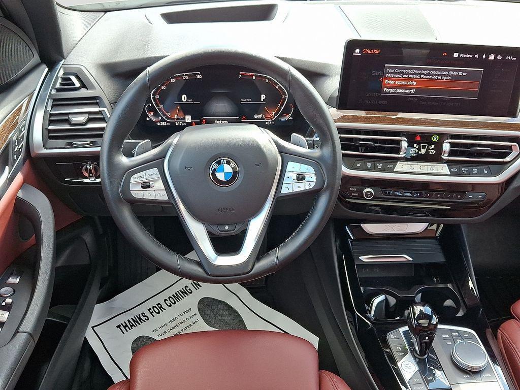 used 2022 BMW X3 car, priced at $31,500