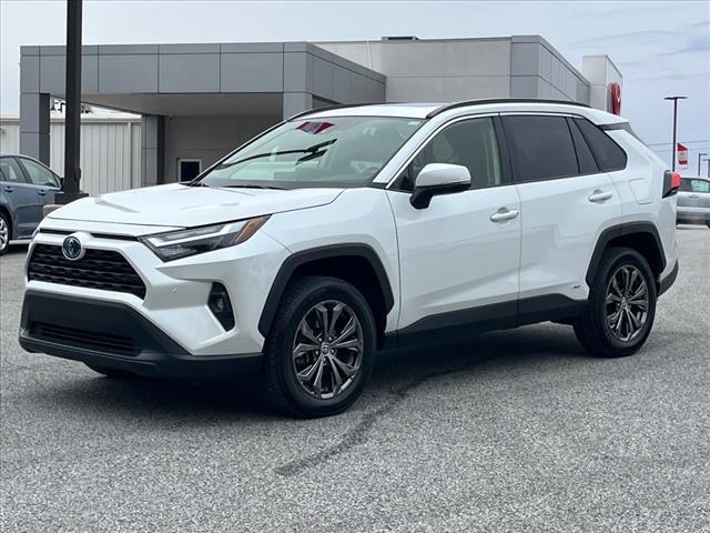 used 2023 Toyota RAV4 Hybrid car, priced at $34,375