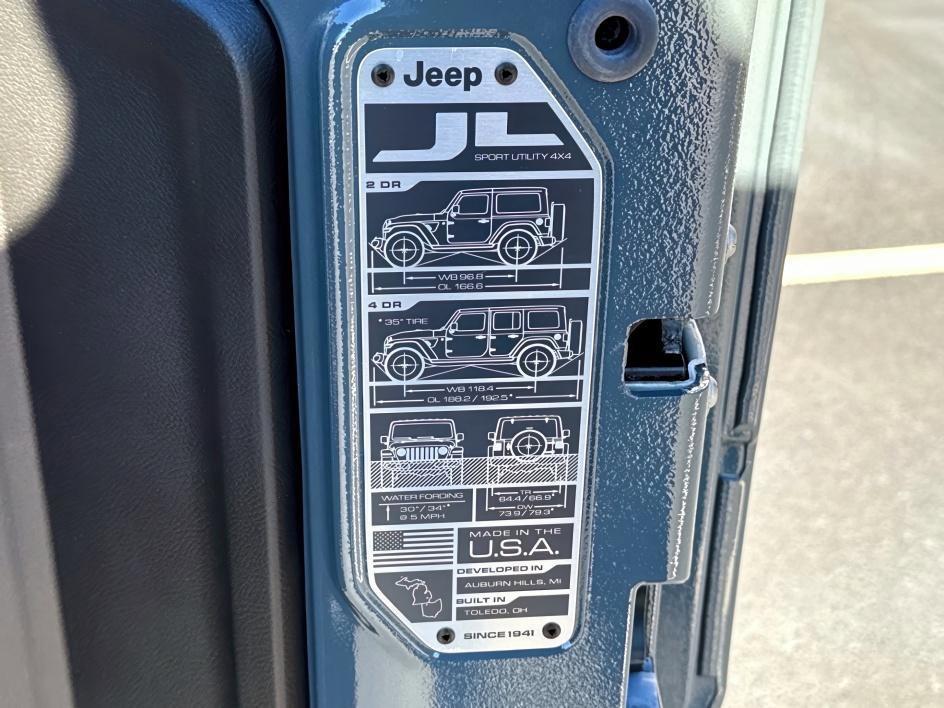 used 2025 Jeep Wrangler car, priced at $29,564