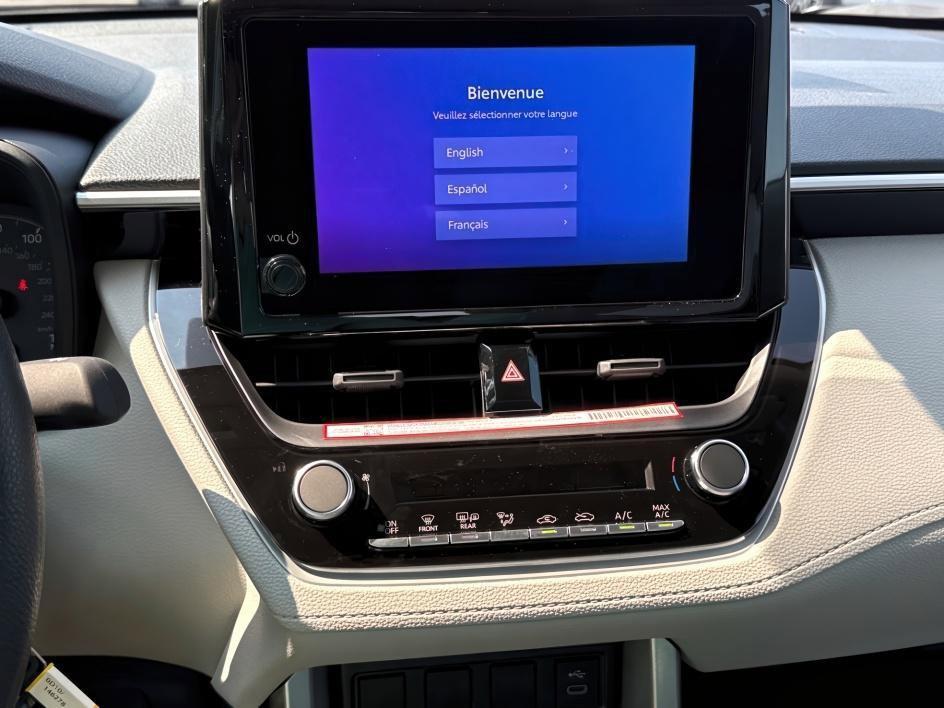 new 2025 Toyota Corolla Cross car, priced at $25,750