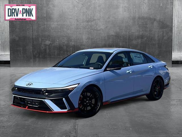 new 2025 Hyundai Elantra N car, priced at $37,125