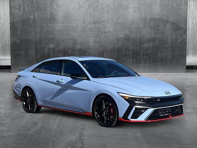 new 2025 Hyundai Elantra N car, priced at $37,125