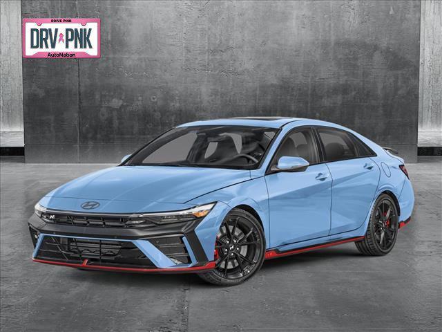 new 2025 Hyundai Elantra N car, priced at $37,125