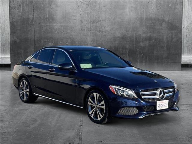 used 2018 Mercedes-Benz C-Class car, priced at $17,581