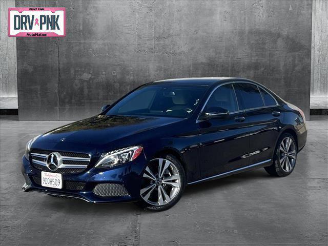 used 2018 Mercedes-Benz C-Class car, priced at $17,581