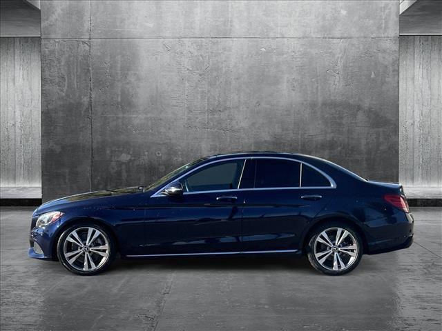 used 2018 Mercedes-Benz C-Class car, priced at $17,581