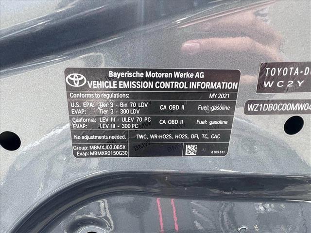used 2021 Toyota Supra car, priced at $52,762