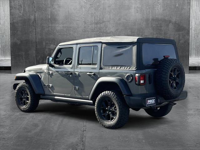 used 2021 Jeep Wrangler Unlimited car, priced at $26,994