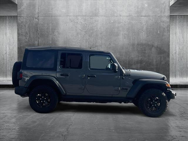 used 2021 Jeep Wrangler Unlimited car, priced at $26,994